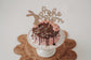 Cake Topper - Frohe Ostern + Hase