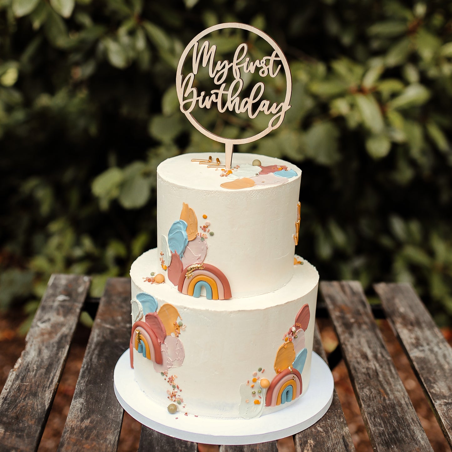 Cake Topper - My First Birthday